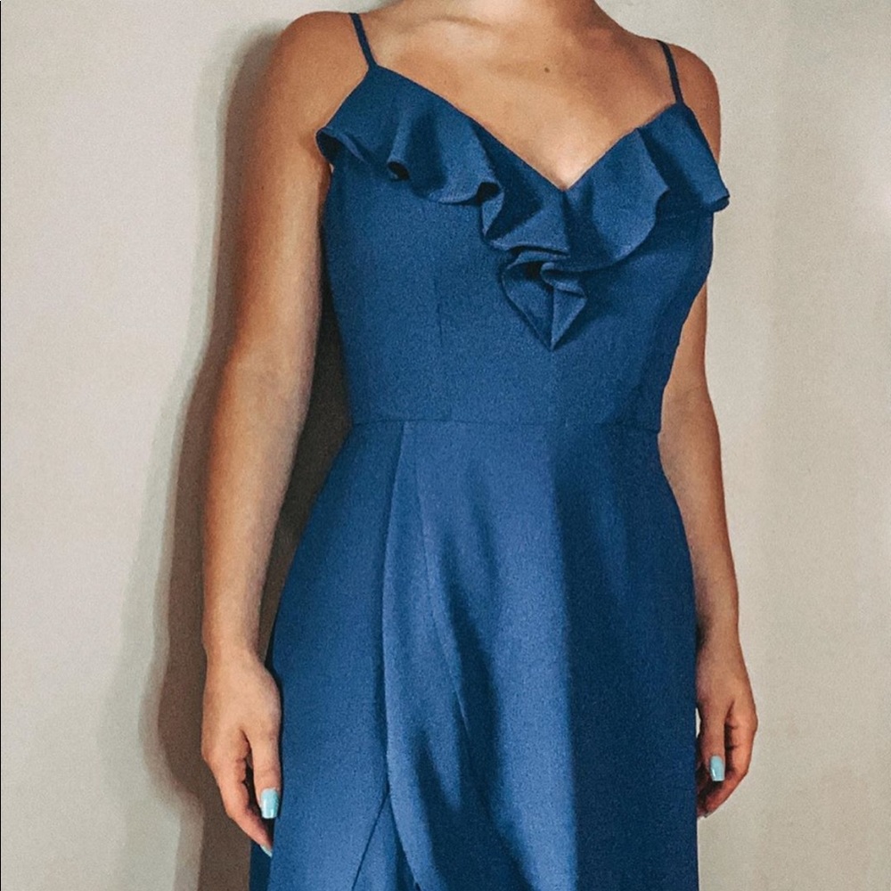 ROYAL BLUE FORMAL DRESS